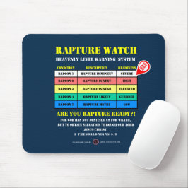 Rapture Alert Levels Mousepad