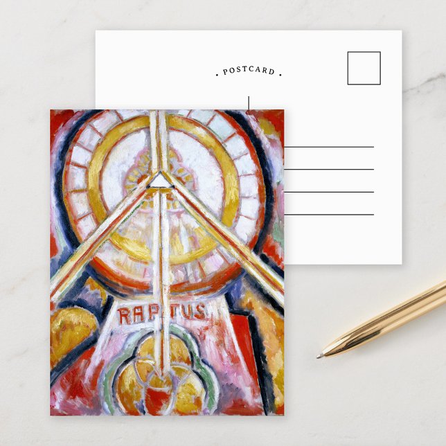 Raptus | Marsden Hartley Postkarte (Von Creator hochgeladen)