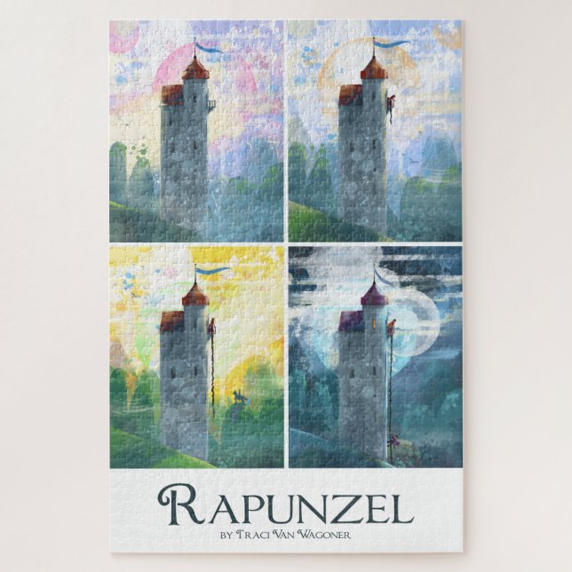 Rapunzel Art Series Puzzle (Vertikal)