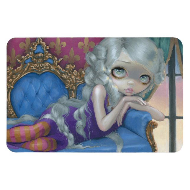 "Rapunzel at Twilight" Flex Magnet (Horizontal)