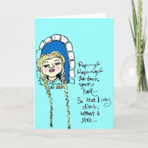 Rapunzel Card
