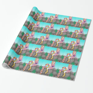 Rapunzel Einzelteile Geschenkpapier