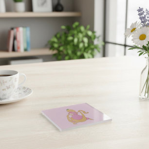 Rapunzel Glass Untersetzer