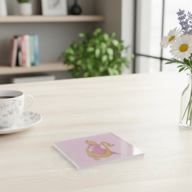 Rapunzel Glass Untersetzer (Von Creator hochgeladen)