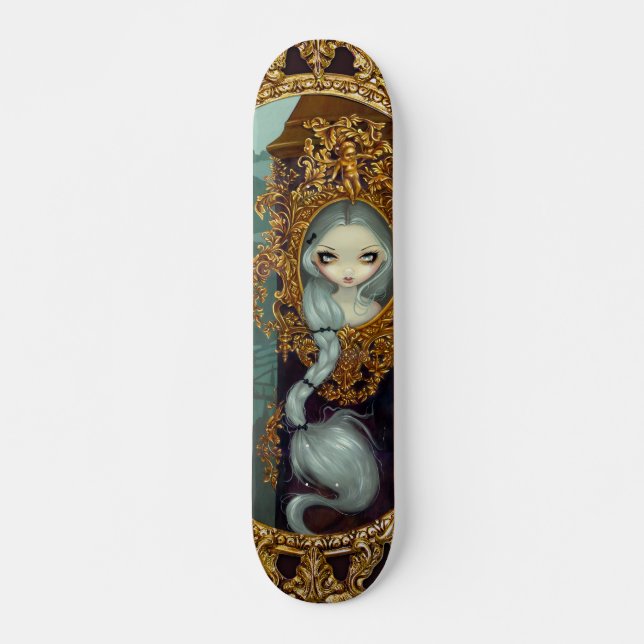 Rapunzel in RokokosSkateboard Skateboard (Vorne)