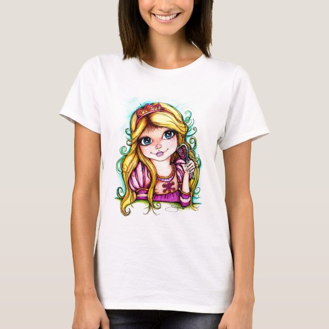 Rapunzel Märchen-Traum T-Shirt (Vorderseite)