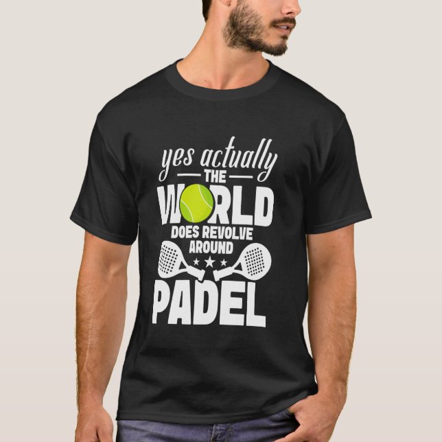 Raquet Ball Lover Player Yes Actually Fan Racket P T-Shirt (Vorderseite)