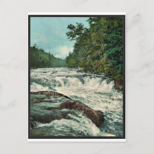 Raquette Falls, Adirondack Mountains selten Fotoch Postkarte