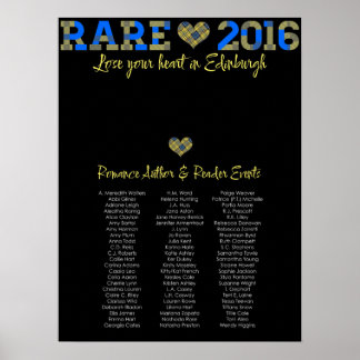 RARE16-Plakat Poster