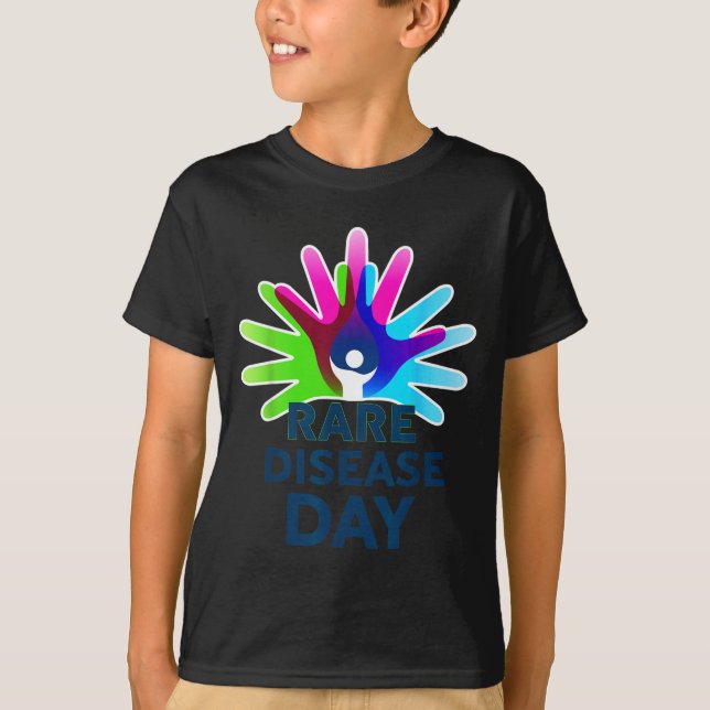 Rare Disease Awareness Shirt - Rare Disease Day 20 (Vorderseite)