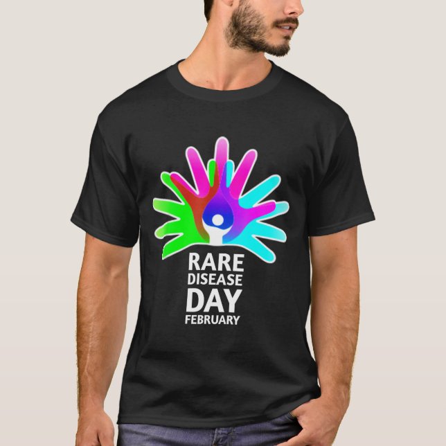 Rare Disease Awareness Shirt - Rare Diseases Day 2 (Vorderseite)