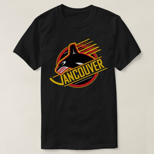 RARE Vancouver Hockey - Retro Canucks Classic T-Sh T-Shirt (Design vorne)