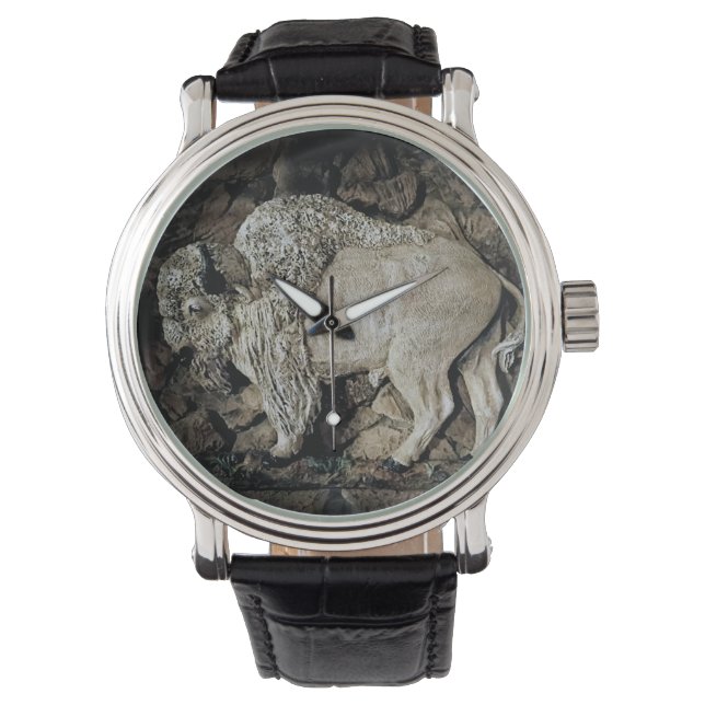 Rare "White Buffalo" original art Watch Watch Armbanduhr (Vorderseite)