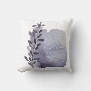 Rarest Thing Boho Motivation Throw Kissen