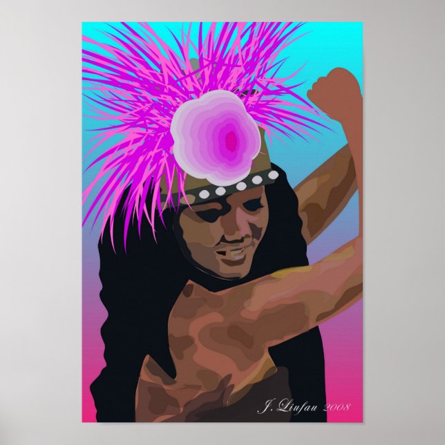 Rarotonga Tamure Poster (Vorne)