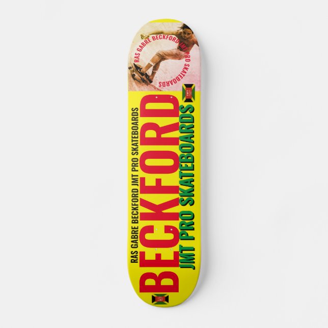 RAS GABRE BECKFORD JMT Skateboard (Vorderseite)