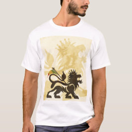 Ras Lion Tan T-Shirt