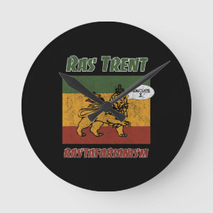 Ras Trent 2 Runde Wanduhr