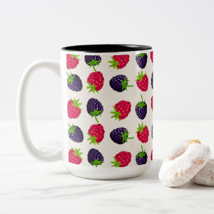Rasberry & BlackBerry Beauty Zweifarbige Tasse