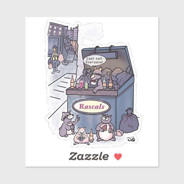 Rascals Custom Aufkleber (Blatt)