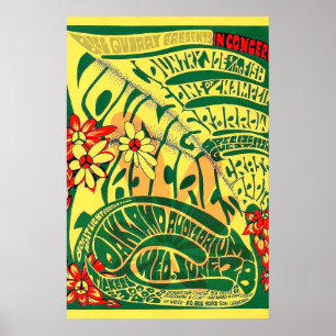 Rascals Rock Concert Poster der 70er Jahre