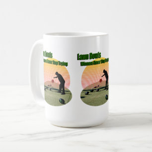 Rasen Bowling Gewinner, Kaffeetasse