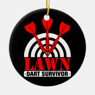 Rasen Dart Überlebender Keramik Ornament