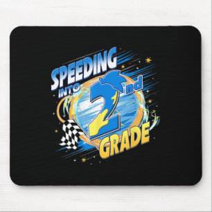Rasen in die 2. Klasse Zurück zur Schule Kinder Ju Mousepad