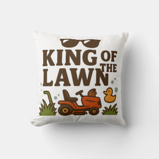 Rasen-König – Papa Edition Kissen