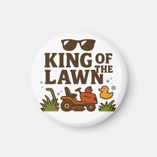 Rasen-König – Papa Edition Magnet