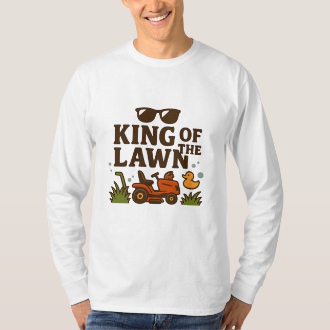 Rasen-König – Papa Edition T-Shirt (Vorderseite)