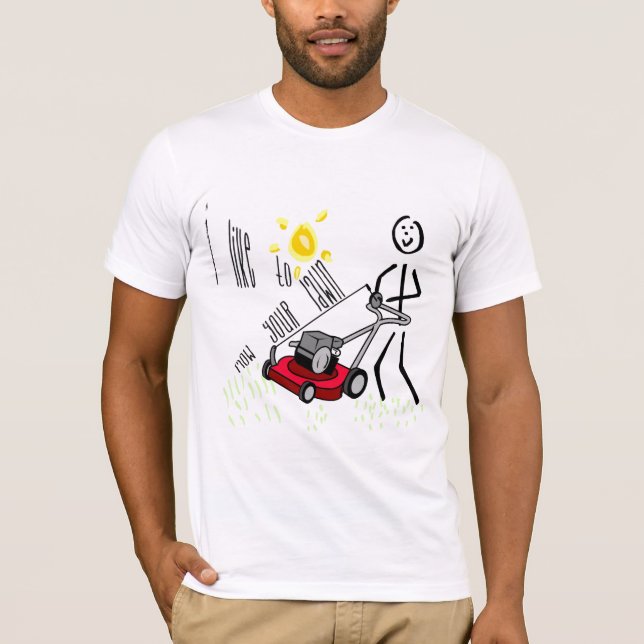 Rasen Mower2 T-Shirt (Vorderseite)