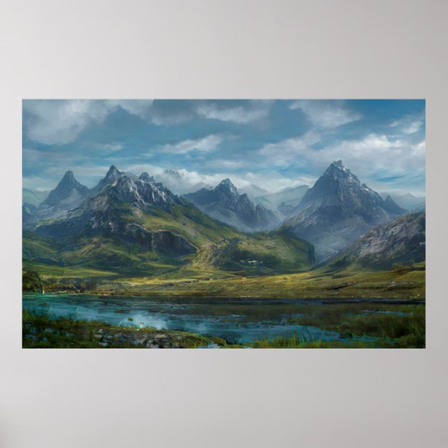 Rasen Poster (Vorne)