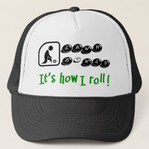 Rasen rollt - es ist, wie ich rolle truckerkappe