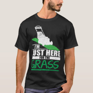 Rasen-Sorgfalt-lustiges Rasenmäher-Gras-Mähen T-Shirt