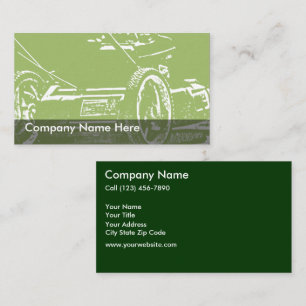 Rasen-Sorgfalt-Visitenkarten Visitenkarte