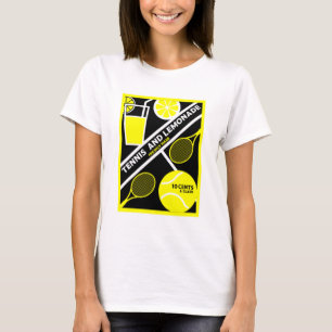 Rasen-Tennis-Player Grafik-T - Shirt