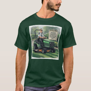 Rasen und Bestellung T-Shirt