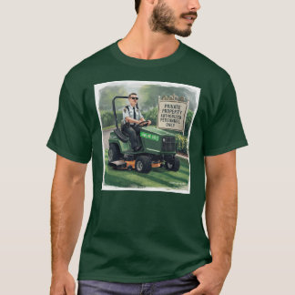Rasen und Bestellung T-Shirt