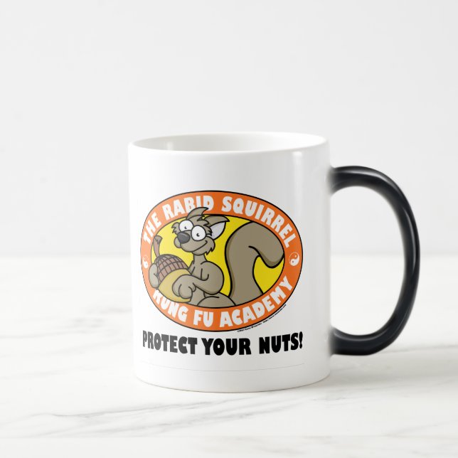 Rasende Eichhörnchen Kung Fu Tasse 2 (Rechts)