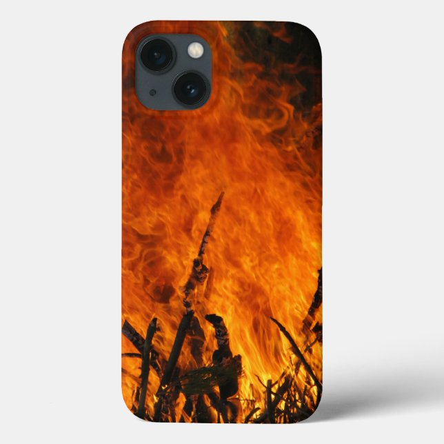 Rasendes Feuer Case-Mate iPhone Hülle (Rückseite)