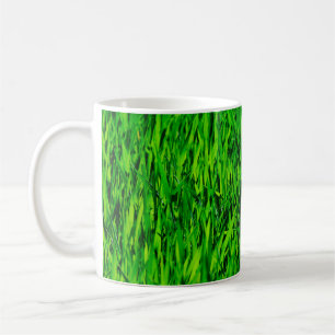 Rasenfläche Kaffeetasse