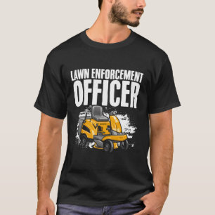 Rasenfläche Rasenmähen Rasenmäher T-Shirt