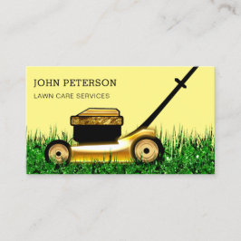 Rasengärtnerei Gras Schneiden Dienstleistungen Gel Visitenkarte