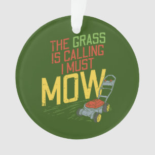 Rasenmähen - Das Gras ruft Ornament
