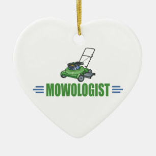 Rasenmähen Grasrasen Landschaftsgärten Keramik Ornament