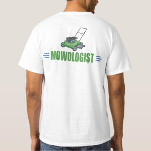 Rasenmäher auf Rasenflächen Landschaftsgärten T-Shirt