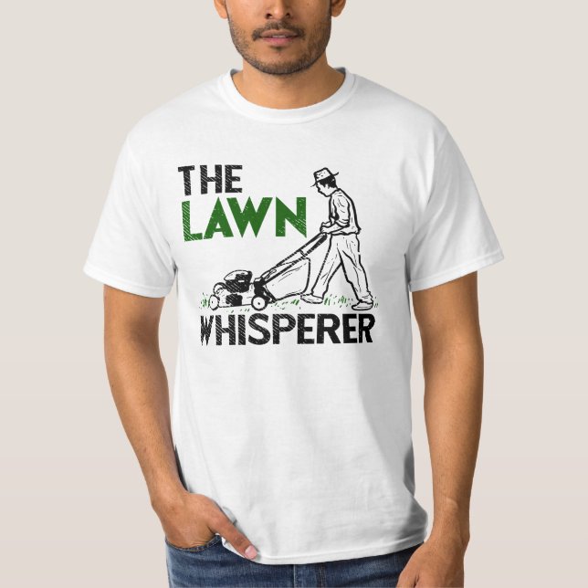 Rasenmäher - Der Rasenflüster T-Shirt (Vorderseite)