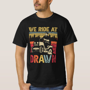 Rasenmäher fahren wir bei Morgendämmerung Lawnmo T-Shirt