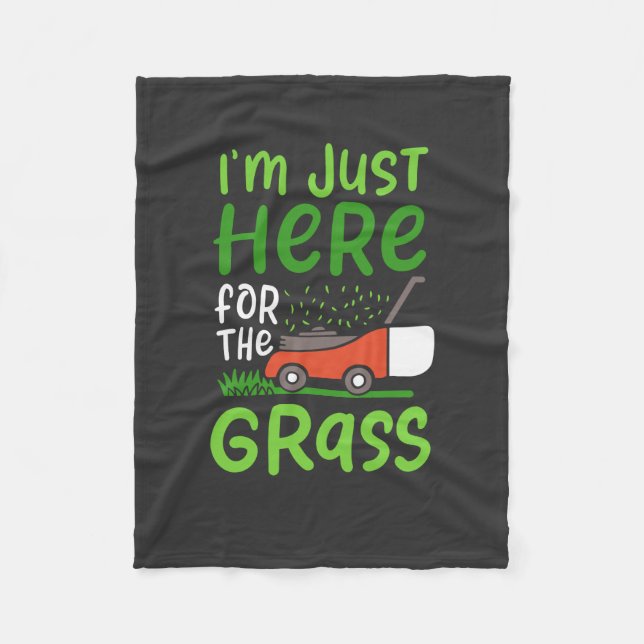 Rasenmäher Fleecedecke (Vorderseite)